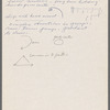 José Limón's choreographic notes for "Missa Brevis"