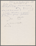 José Limón's choreographic notes for "Missa Brevis"