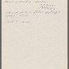 José Limón's choreographic notes for "Missa Brevis"
