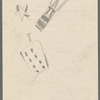 José Limón's choreographic notes for "Cuatro Soles"