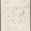 José Limón's choreographic notes for "Cuatro Soles"