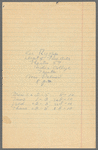 Program notes by José Limón for performance on modern dance