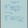 Typescript itinerary of José Limón's Hong Kong tour