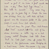 The dead dog. Holograph poem