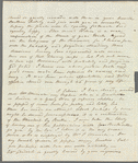 Wilhelmina Hole to Anna Maria Porter, autograph letter signed