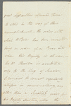 Stephen Rolleston to Mrs. Porter, autograph letter signed