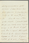 Stephen Rolleston to Mrs. Porter, autograph letter signed