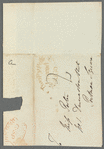 W. D. Adams to Miss Porter, autograph letter signed