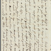 Fredercik William Campbell to Jane Porter, autograph letter signed