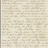 Jesse Goldsmid to Jane Porter, autograph letter signed