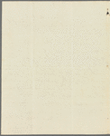 John Manners to "Madam" Porter, autograph letter signed