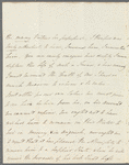 William Frederick, Duke of Gloucester to Miss Porter, autograph letter signed