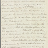 William Frederick, Duke of Gloucester to Miss Porter, autograph letter signed