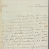 Thomas Walker to Anna Maria Porter, autograph letter signed