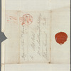 William Frederick, Duke of Gloucester to Miss Porter, autograph letter signed