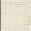 William Frederick, Duke of Gloucester to Miss Porter, autograph letter signed