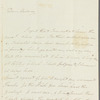 William Frederick, Duke of Gloucester to Miss Porter, autograph letter signed