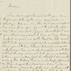 William Waldegrave, Lord Radstock to Jane Porter, autograph letter signed