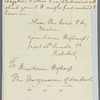 William Waldegrave, Lord Radstock to Jane Porter, autograph letter signed