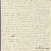 Henry Wolsey Bayfield to Eliza Bayfield, letter signed (copy)