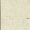 Henry Wolsey Bayfield to Eliza Bayfield, letter signed (copy)