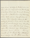 William Frederick, Duke of Gloucester to Miss Porter, autograph letter signed