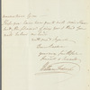 William Frederick, Duke of Gloucester to Jane Porter, autograph letter signed