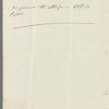 Prince Ludwig von Starhemberg to Miss Porter, autograph letter third person