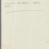 Prince Ludwig von Starhemberg to Miss Porter, autograph letter third person