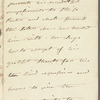 Prince Ludwig von Starhemberg to Miss Porter, autograph letter third person