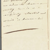 Prince Ludwig von Starhemberg to Miss Porter, autograph letter third person