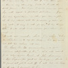Thomas Rees to Miss Porter, autograph letter signed