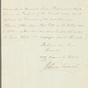 William Frederick, Duke of Gloucester to Robert Ker Proter, autograph letter signed