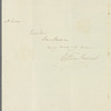 William Frederick, Duke of Gloucester to Miss Porter, autograph letter signed