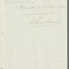 William Frederick, Duke of Gloucester to Jane Porter, autograph letter signed