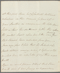 William Frederick, Duke of Gloucester to Miss Porter, autograph letter signed