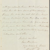 William Frederick, Duke of Gloucester to Miss Porter, autograph letter signed