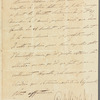 Gustav IV Adolf, King of Sweden to Monsieur Cockburn, letter signed