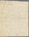 John O'Neill to unidentified recipient, autograph letter signed