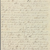 J. E. O'Neill to Jane Porter, autograph letter signed