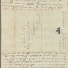 J. E. O'Neill to Jane Porter, autograph letter signed