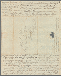 J. E. O'Neill to Jane Porter, autograph letter signed