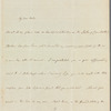 Unidentified sender to Robert Ker Porter, autograph letter signed