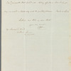 Unidentified sender to Robert Ker Porter, autograph letter signed