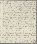 William Waldegrave, Lord Radstock to Jane Porter, autograph letter signed