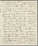 William Waldegrave, Lord Radstock to Jane Porter, autograph letter signed