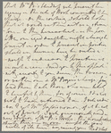 William Waldegrave, Lord Radstock to Jane Porter, autograph letter signed