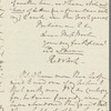 William Waldegrave, Lord Radstock to Jane Porter, autograph letter signed