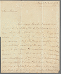 William Frederick, Duke of Gloucester to Miss Porter, autograph letter signed