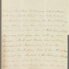 William Frederick, Duke of Gloucester to Miss Porter, autograph letter signed